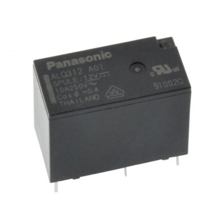 ALQ312A01, ALQ312, 12VDC 10A SPST-NO (1 Form A) Röle