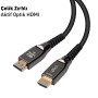 UPT-221HA, 8K HDMI Aktif Optik HDMI 2.1v Çelik Zırhlı Kablo - 50mt Kablo