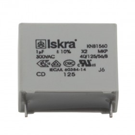 1uF 300V AC X2 MKP 22.5mm Film Kapasitör