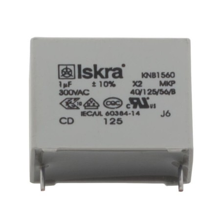 1uF 300V AC X2 MKP 22.5mm Film Kapasitör
