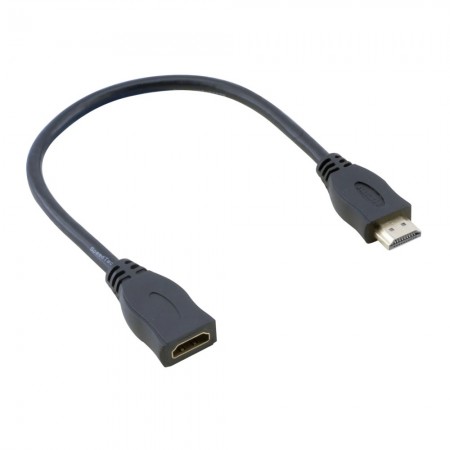 SpeedTech STECH126, HDMI Erkek / HDMI Dişi 30cm Ara Kablo