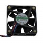 KDE1206PHV2.MS.A.GN-F, 60x60x15mm 12VDC 0.08A 3 Kablolu Fan