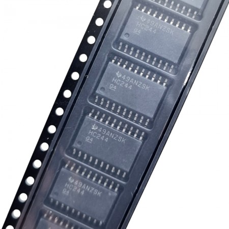 SN74HC244DWR, 74HC244, HC244, IC BUFF/DVR TRI-ST DUAL SOIC-20