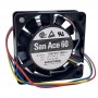 109P0612M601, 60x60x20mm 12VDC 0.13A 3 Kablolu Fan