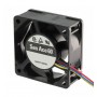 109R0612S4D01, 60x60x25mm 12VDC 0.17A 3 Kablolu Fan