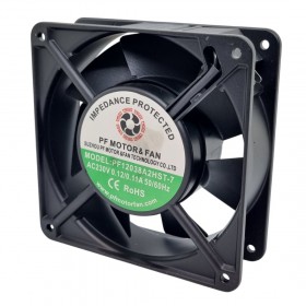 PF12038A2HST-7, 120x120x38mm 220VAC 0.12A 19W 2800rpm Fan