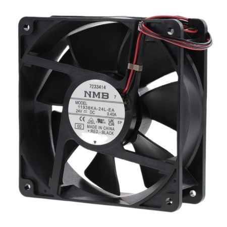 11938KA-24L-EA-00, 120x120x38mm 24VDC 0.40A 2 Kablolu Fan, 4715KL-05W-B30