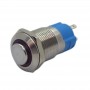 AF12A-R, 12mm 12/24V Kırmızı Işıklı Metal Kalıcı Buton