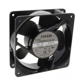 11938MB-A1N-EP-00, 120x120x38mm 115VAC 2 Kablolu Fan, 4715MS-12T-B5A