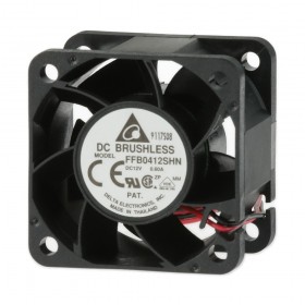 FFB0412SHN, 40x40x28mm 12VDC 0.60A 2 Kablolu Fan