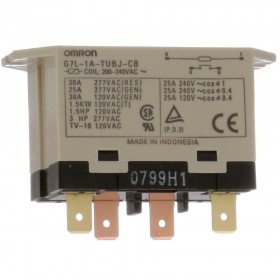 G7L-1A-TUB-J-CB-AC200/240, 230VAC 30A SPST-NO (1 Form A) Test Butonlu Röle

G7L-1A-TUBJ 220-240VAC