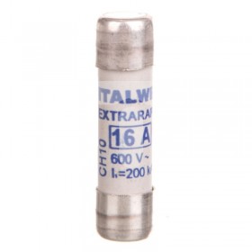 Italweber 1460004, CH10x38mm 4A 600V aR Yüksek Hızlı Sigorta