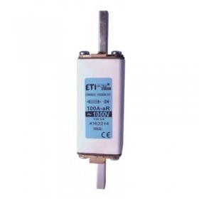 ETI 004362214, NH0 1000V 100A aR Ultra Hızlı Sigorta