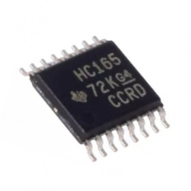 SN74HC165PWR, 74HC165, HC165, TSSOP-16 SMD Entegre Devre