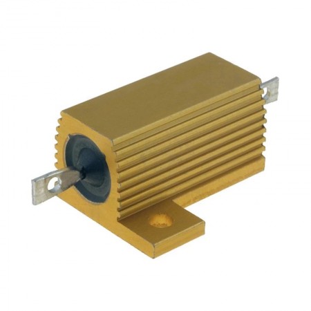 HS25-4R7J, 4.7R 25W %5 Alüminyum Direnç, 4.7 Ohm 25W, 4R7 25W