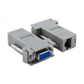 EA-100, 8P/8C Dişi - 9 Pin Dişi D-Sub Adaptör