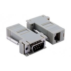 EA-101, 8P/8C Dişi - 9 Pin Erkek D-Sub Adaptör