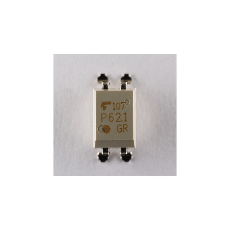 TLP6211, TLP621, P621 Transistor Out Optocoupler 55Vceo 5000Vrms SMD4