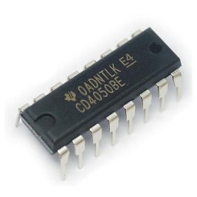 CD4050BE, CD4050, 4050 DIP-16 Entegre