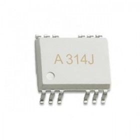 HCPL-314J-000E, A314J, SOIC-16-12L SMD Optokuplör
