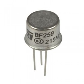 BF259, 90MHz 300V 100mA TO-39 Transistör