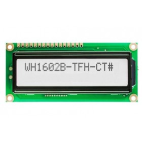 WH1602B-TFH-CT, 2x16 Karakter LCD