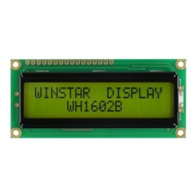 WH1602B-NYG-CT, 2x16 Karakter LCD