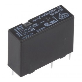 F3AA012E, 12VDC 5A, 1 Form A Röle
