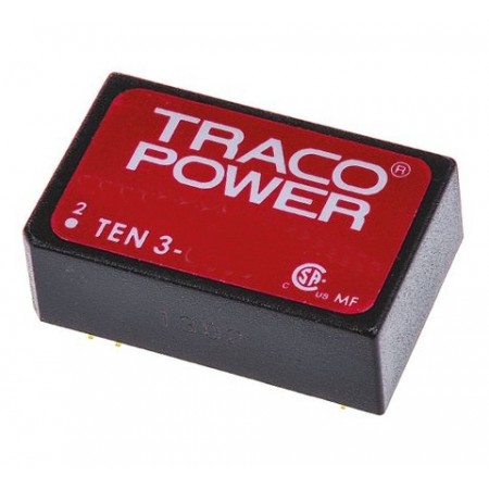 TEN 3-4821, 48Vin ±5Vout ±250mA 3W DC/DC Konvertör