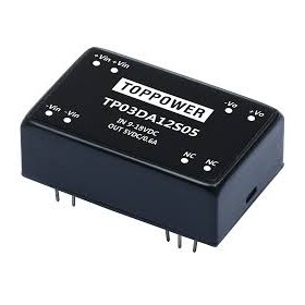 TP03DA05S05, 4.5-9Vin 5Vout 600mA 3W DC/DC Konvertör