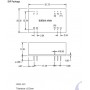 TP03DA48D15, 36-72Vin ±15Vout ±100mA 3W DC/DC Konvertör