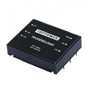 TP20DD12S15, 9-18Vin 15Vout 1.33A 20W DC/DC Konvertör