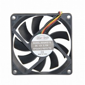 Marxlow, 80X80X15 12VDC 0.15A Fan