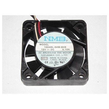 1604KL-04W-B49, 40x40x10mm 12VDC 0.10A 3 Kablolu Fan