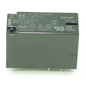 JW2SN-DC24V, 24V 5A (2 Form C) Çift Kontak Röle