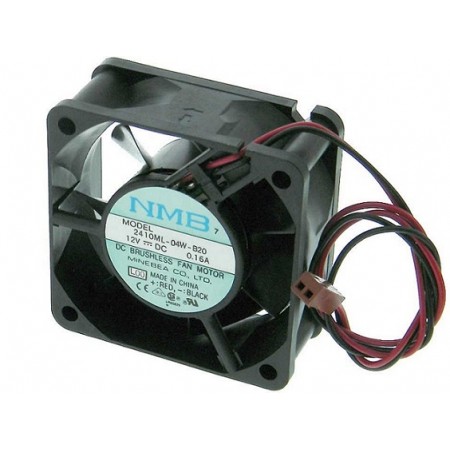 2410ML-04W-B20, 60X60X25mm 12VDC 0.16A 2 Kablolu Fan