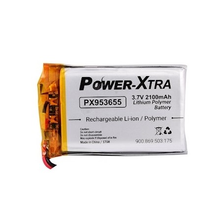PX953655, Power-Xtra 3.7V 2100mAh Li-Polymer Pil