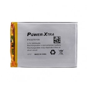 PX3270100, Power-Xtra 3.7V 2650mAh Li-Polymer Pil