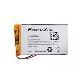 PX405486, Power-Xtra 3.7V 2000mAh Li-Polymer Pil