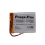 PX305060, Power-Xtra 3.7V 900mAh Li-Polymer Pil (Devreli/1.5A)