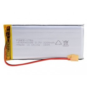PX6540105, Power-Xtra 3.7V 3200mAh Li-Polymer Pil