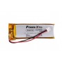 PX601752, Power-Xtra 3.7V 470mAh Li-Polymer Pil (Soketli/PCM/1.5A)