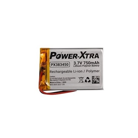Power-Xtra PX383450 3.7V 700 mAh Li-Polymer Pil (Devreli/1.5A)