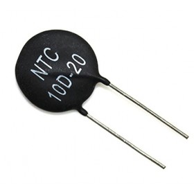 NTC10D-20, 10ohm 20mm Termistör