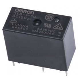 G5Q-1-EU-DC24, G5Q-1-EU DC12, 10A 12V, 1 Form C Röle