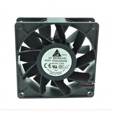 PFB1224UHE-8F33, 120X120X38mm 24VDC 2.40A 2 Kablolu Fan