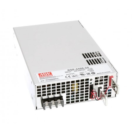 RSP-2400-24, 24VDC 100A PFC 2400W Güç Kaynağı, MeanWell