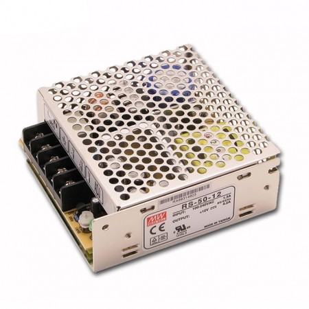 RS-50-3.3, 3.3VDC 10A 33W Güç Kaynağı, MeanWell