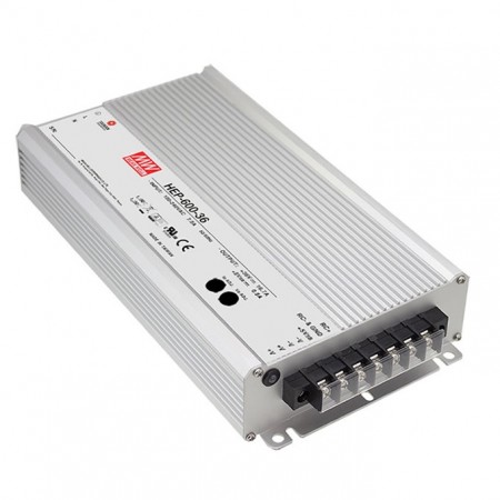 HEP-600-12, 12VDC 40.0A 480W Güç Kaynağı, MeanWell