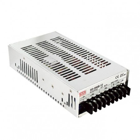 SD-200C-48, 36-72Vin 48Vout 4.2A 200W DC/DC Konvertör, MeanWell